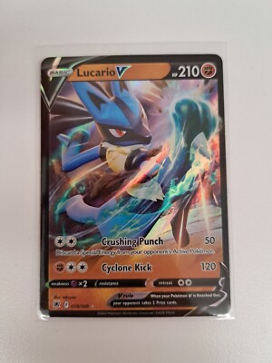 Pokemon Lucario V Ultra Rare 078/189 - NM - Astral Radiance