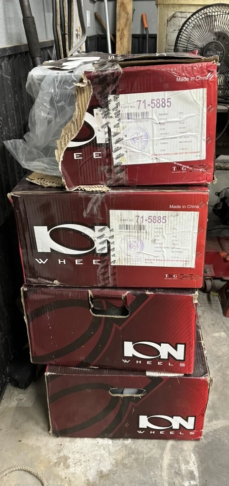 Ion Alloy 71 8x15 Machined Rim - Image 2 of 4