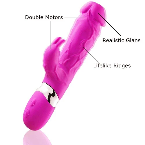 For-Women-Multispeed-Vibrator-G-Spot-Dildo-Rabbit-Female-Adult-Sex-Toy-Massager - Picture 10 of 12