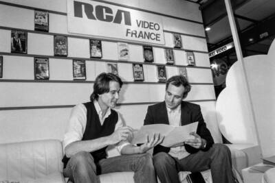 The director of the Gamma agency, Floris de Bonneville, and the di- Old Photo
