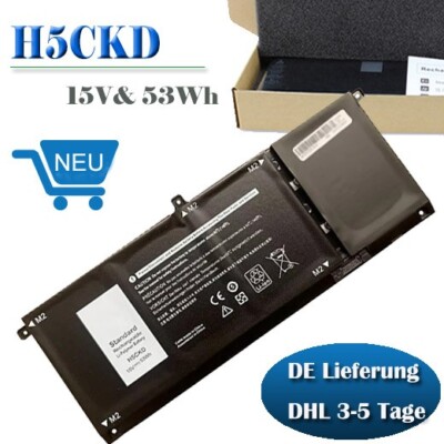53Wh H5CKD Akku für DELL Inspiron 5402 5502 7300 7306 Latitude 3410 3510