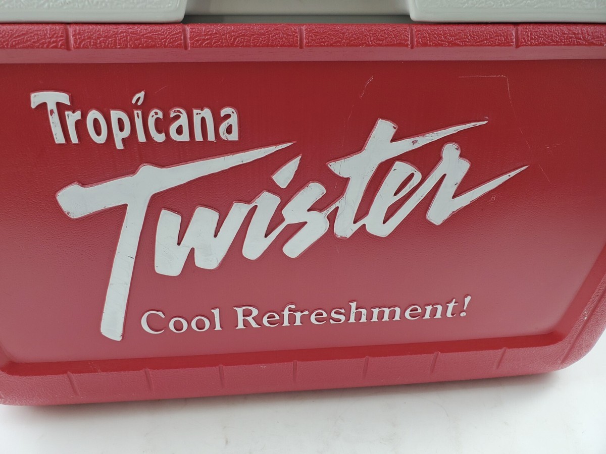 Vintage Coleman Tropicana Twister Collectible 40 qt Cooler
