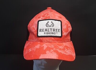 Realtree Fishing Women's Pink Hat w Ponytail Hole In Mesh Back Snapback