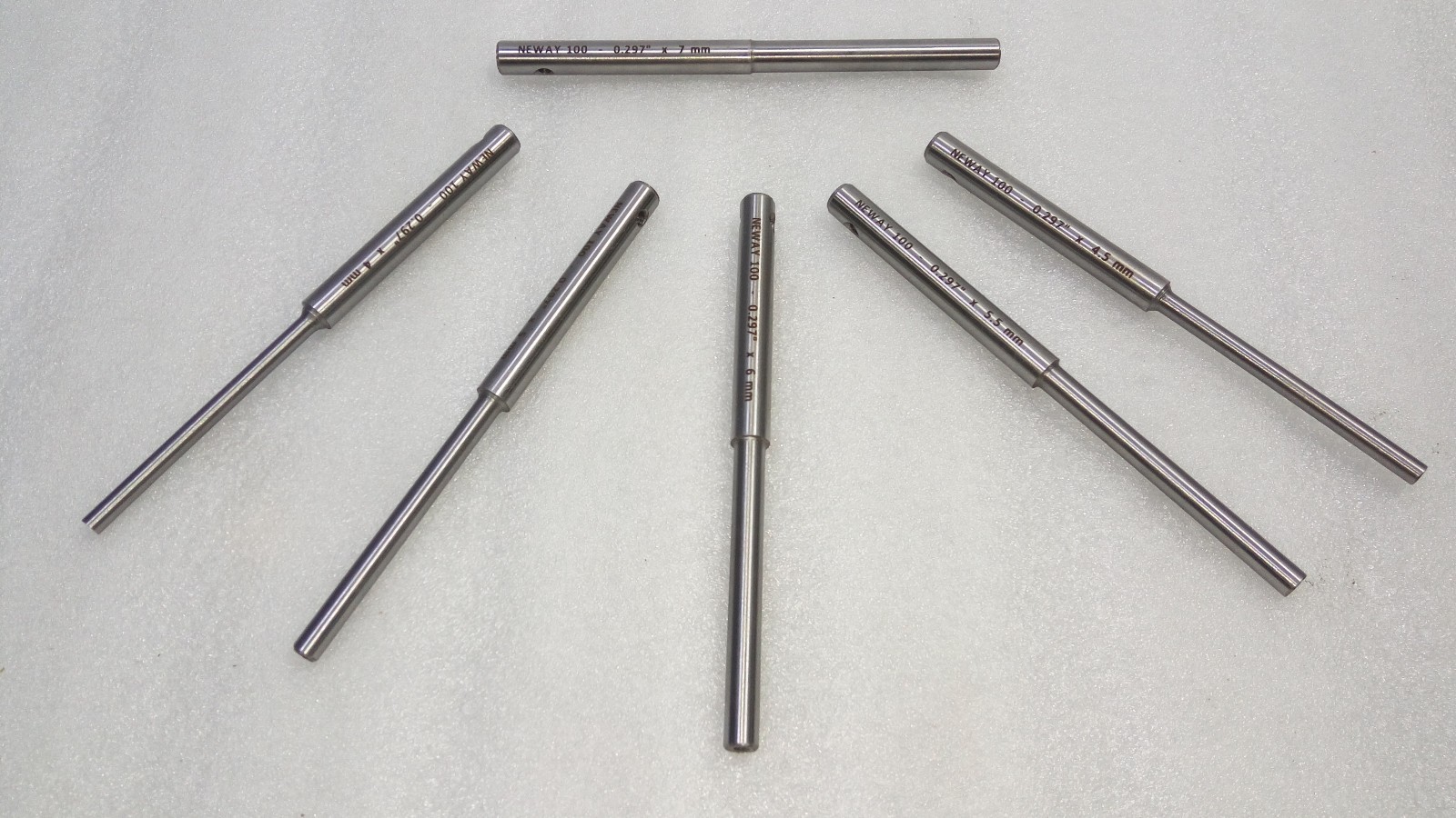 NEWAY 100 series 6 x Guide Pilot set 4,4.5,5,5.5,6,7 for Motorcycles