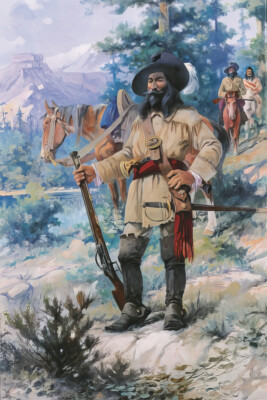 Pierre de La Verendrye 1912 by Edgar Samuel Paxson Giclee Art Print + Ships Free