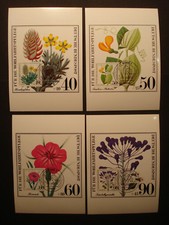 Bund:Set MK maximum card "WOHLFAHRT: ACKERPFLANZEN" 1059-62 first day:9.10.1980