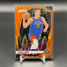 2024-25 Panini Prizm - Nikola Jokic #129 Orange Seismic Prizm /199 TTC3423