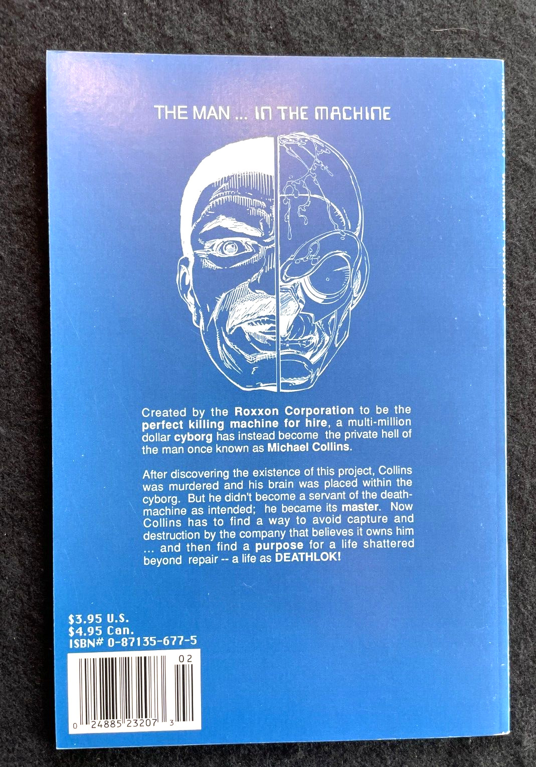 Deathlok -#2 1990  - VERY HIGH GRADE - Trade Paperback