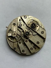 VINTAGE POCKET WATCH PARTS MOVMENT RARE BALANCE IS OK 