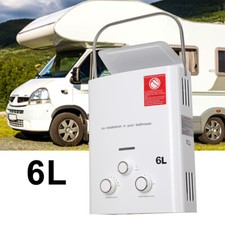 6L Tankless Propane Gas Water Heater LPG Instant Boiler Outdoor Camping Shower