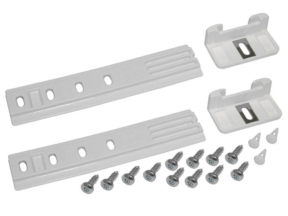 MDS ERSATZTEILE 2 x Universal Schleppscharnier Gleit Schiene Mitnehmer Kühlschrank wie 9086322