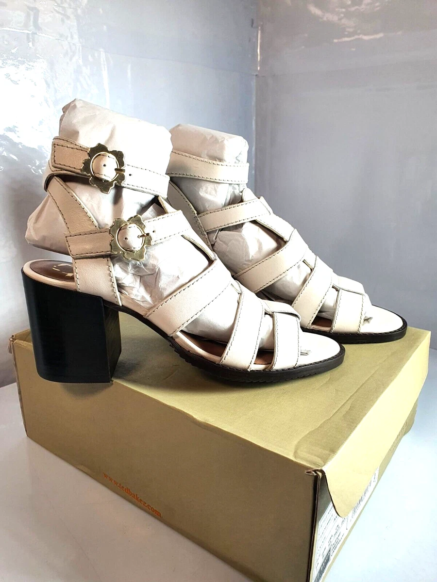 Ted baker block store heel sandals