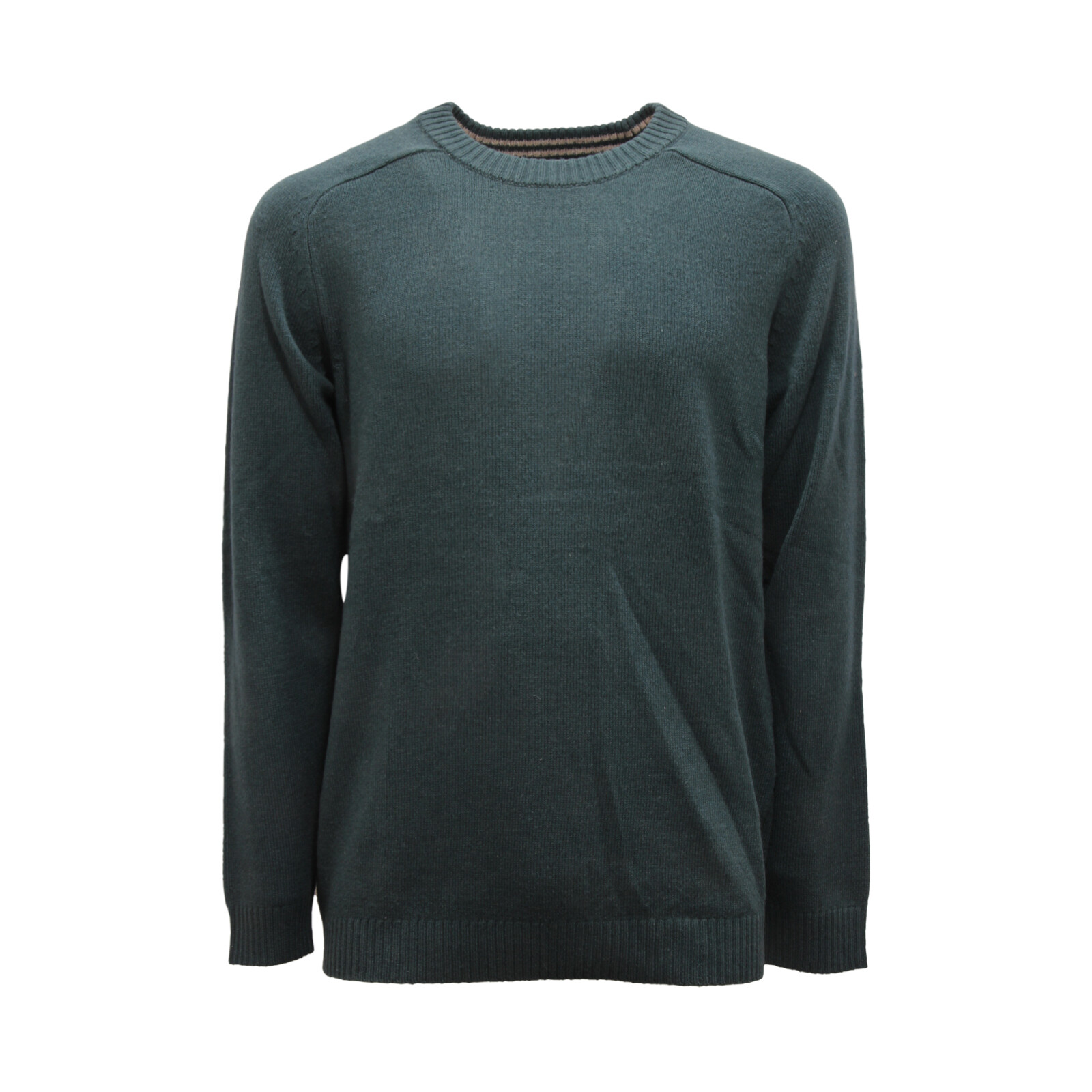 5371AZ МУЖСКОЙ ШЕРСТЯНОЙ СВИТЕР MAGLIONE UOMO SELECTED ЗЕЛЕНЫЙ 14890₽