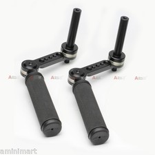 ARRI Type Rosette Arm Handle Grip Kit fr 15mm Rod Support DSLR Rig Follow Focus