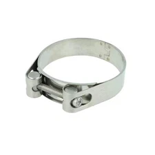 BOOST Products Heavy Duty Stainless Steel Double Bands Clamp 2.2" - 2.36" (55-60