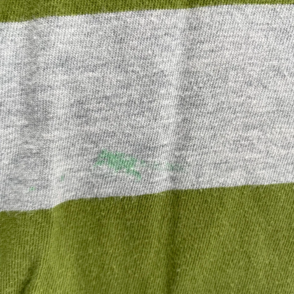 Camisa Crazy 8 Juvenil Niño Manga Larga Cuello Redondo Verde Rayas Talla M Mediana Foto 2 de 4