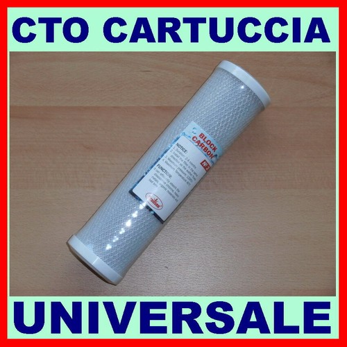Filtro Acqua Carbon Block CTO 10" 5 Micron – Cartuccia Per Osmosi Inversa E Portafiltri Standard, Swan Di Bellerofonte - 3