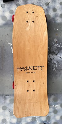 Dave Hackett skateboard Skull Skates Sims Gullwing NOS 1980s