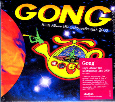 GONG high above the subterranea 2000 CD + DVD NEU/OVP Sealed