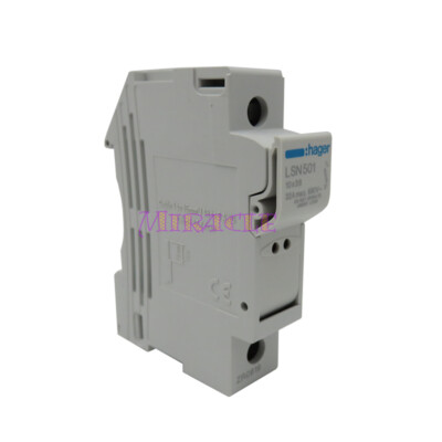 1PC New Fits for fuse base 1P LSN501 32A 10*38mm