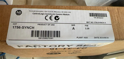 New Sealed 1756-SYNCH /A SynchLink Communications Module ControlLogix DHL Fast