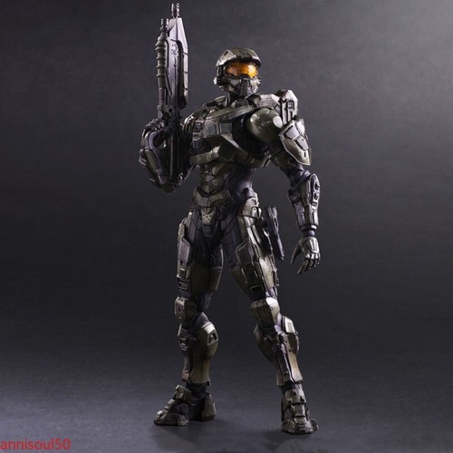 US Stock !New Halo Wars 5 Figure Master Chief Action Model Statue PVC Collection - Picture 5 of 8