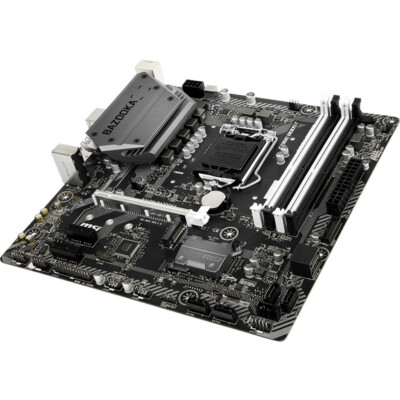 Tested FOR MSI B360M BAZOOKA Motherboard LGA 1151 DDR4 Crossfire & SLI M-ATX