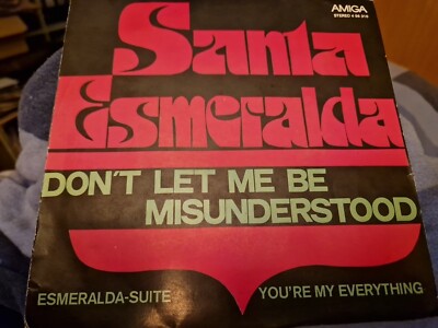 Santa Esmeralda  - Don't Let Me Be Missunderstood (Vinylsingle/DDR PRESSUNG)