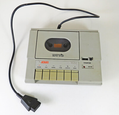 Vintage ATARI XC12 Program 8-bit Data Cassette Tape Player
