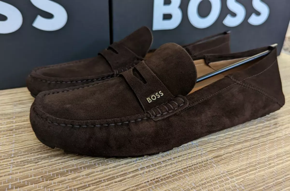 Hugo boss cheap driver moccasin