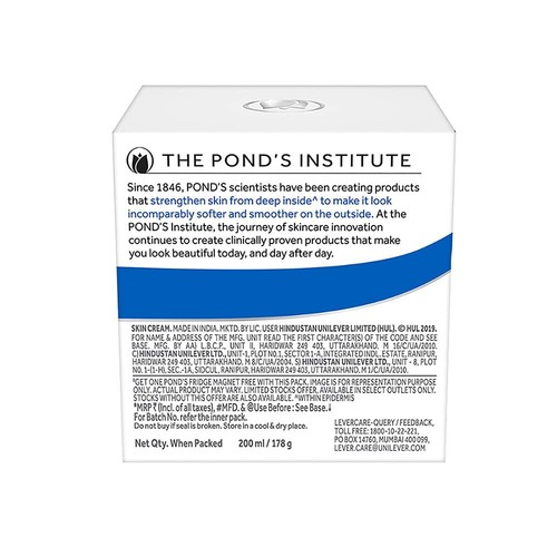 POND'S Moisturising Cold Cream For soft, glowing skin 100ml - Picture 2 of 4
