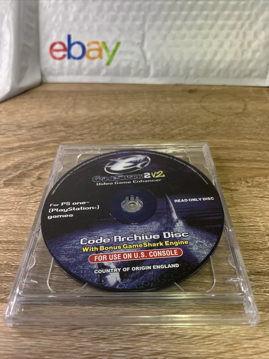 Playstation 2 PS2 GameShark 2 Video Game Enhancer Disc Only