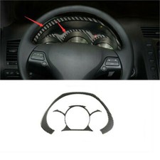 Cubierta de tira de velocímetro interior de fibra de carbono para Lexus GS 2006-2011 2 piezas