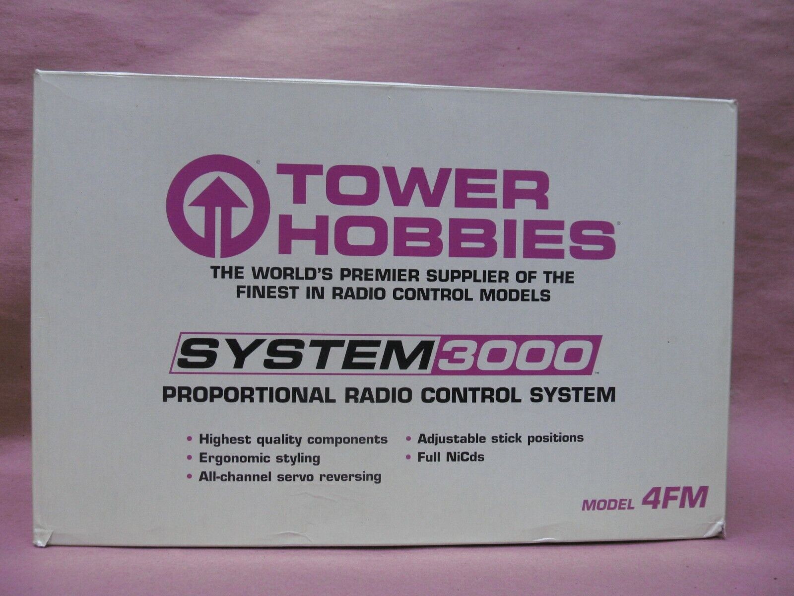 Vintage Tower Hobbies System 3000 4 Channel Radio System #TOWJ4040 - NEW -  