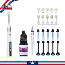 Dental Curing Light/Composite Resin A1-B1 /Etching Gel/Ortho Brackets Adhesive