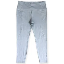 NWT Layer 8 Performance Qwick Dry Athletic Blue Leggings Women’s Size Large