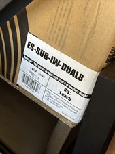 Episode ES-SUB-IW-DUAL8 Passive In-Wall Subwoofer with Dual 8" Woofers Brand New