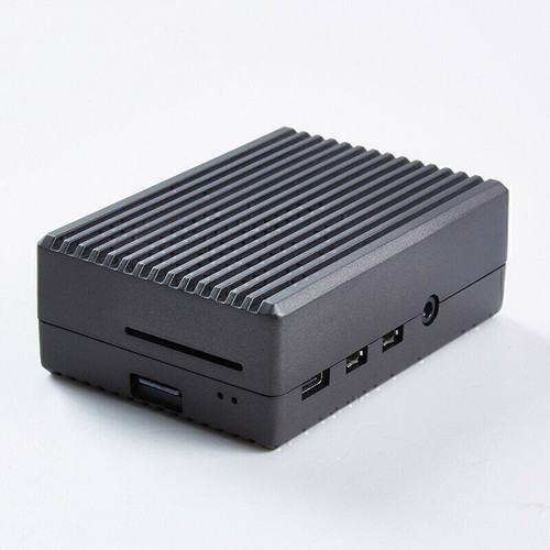 Aluminiumlegierung Wärmeableitung Gehäuse Case Box Schutz für Raspberry Pi 4