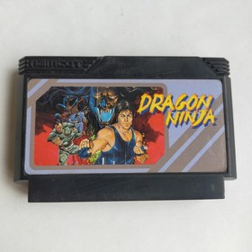 DRAGON NINJA Namco pre-owned Nintendo Famicom NES Tested
