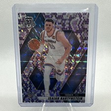 2024-25 Panini Mosaic Isaiah Hartenstein Purple Snakeskin /24 Thunder 