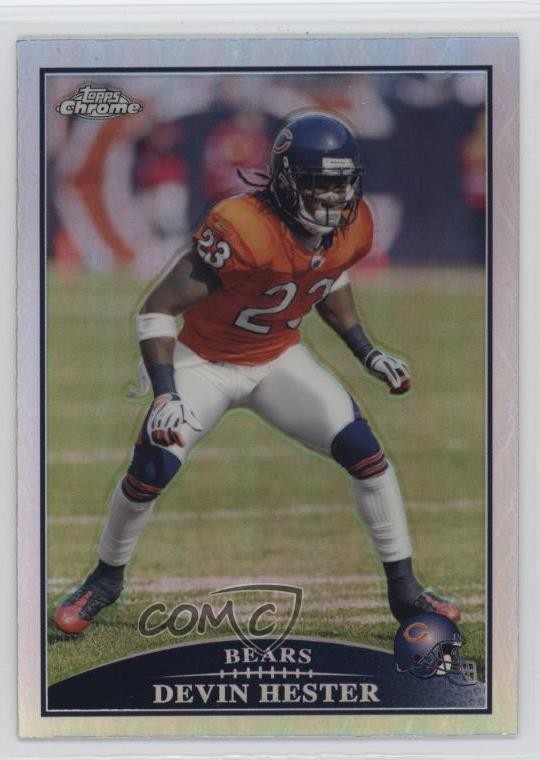 2009 Topps Chrome Refractor Devin Hester #TC34 HOF mv7