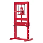 6 Ton Hydraulic Shop Press with Plate, Adjustable H-Frame Garage Floor