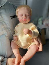 Muñecas bebé renacido realistas 20 pulgadas cuerpo completo vinilo niño posable vida real recién nacido