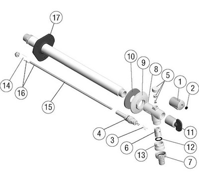 Kemper Ersatzkegel m.RV o.Spindel für FROSTI nach Figur 574