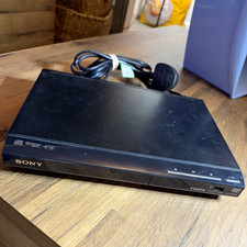 Sony DVP-SR760H DVD Player HDMI USB Dolby Digital 1080p CD DVD Xvid Black
