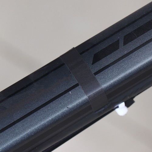 Black Reflective Adhesive Film Tape Kit For Bike Safety Stickers For Nighttime - Picture 9 of 12