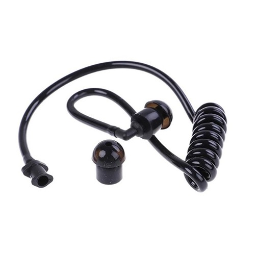 Radio Earpiece Headset Spring Air Tube Replacement Walkie Talkie ReplacemeJF - Zdjęcie 3 z 5