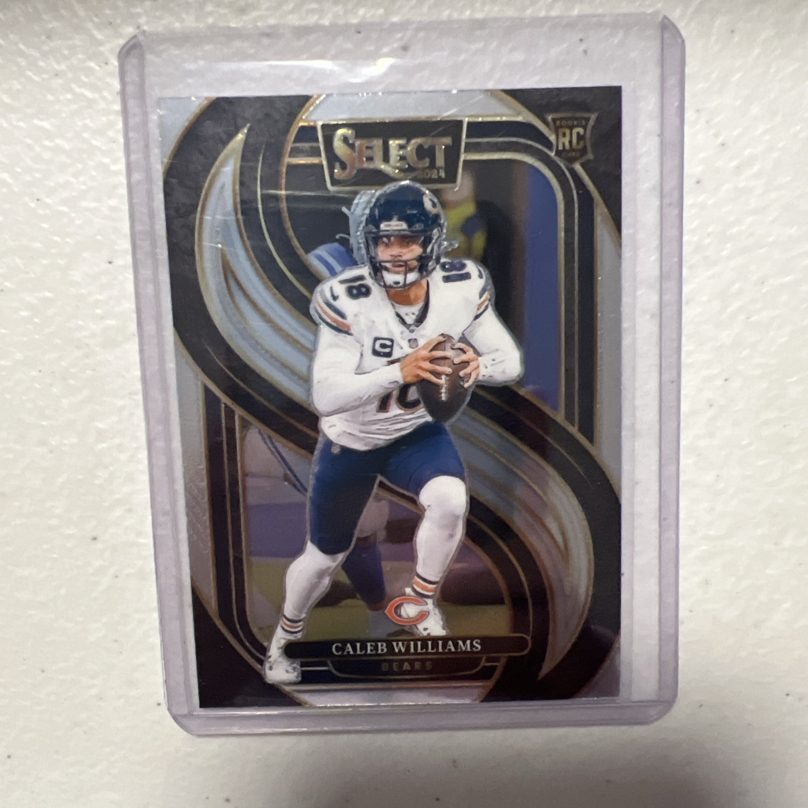 2024 Panini Select - Premier Level Caleb Williams #114 Silver Prizm (RC)