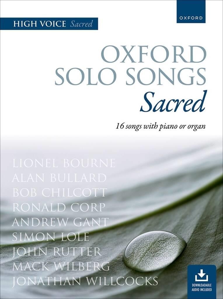Oxford Solo Songs: Sacred High voice book High voice & keyboard Oxford Pack