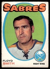1971-72 O-Pee-Chee VTG OPC Hockey Floyd Smith Buffalo Sabres #158